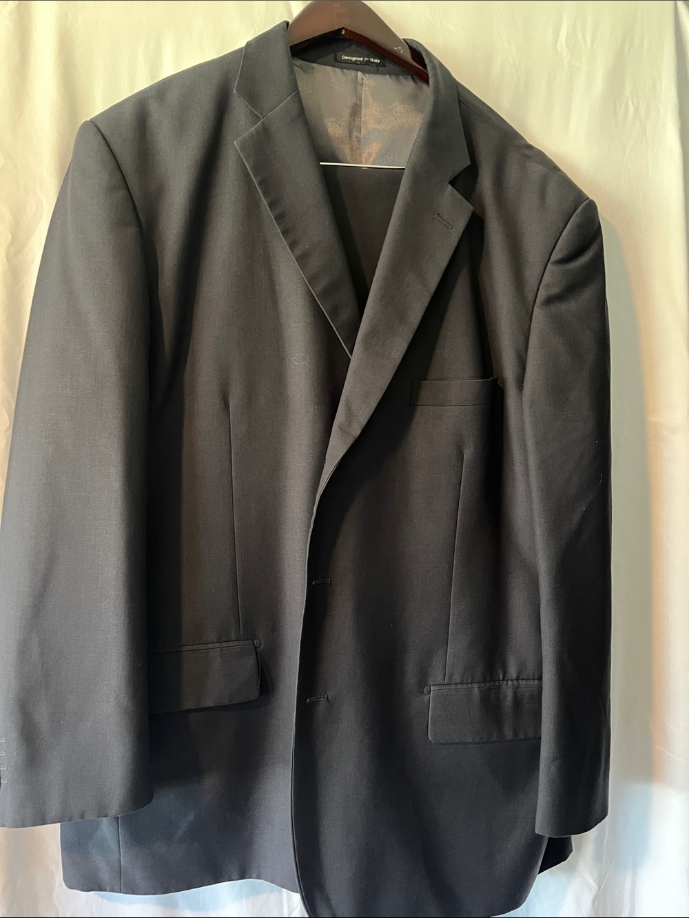 Men's Classic Black Suit - Elegant Single-Breasted Suit Jacket and pants